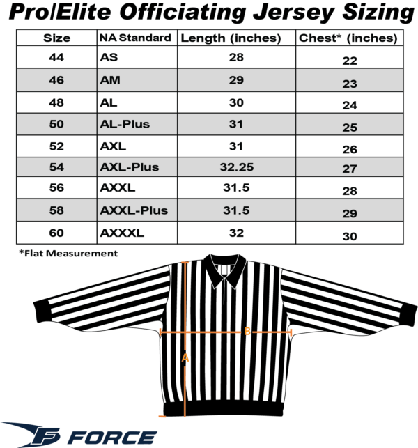 Force Pro Elite Referee Jersey - Image 4