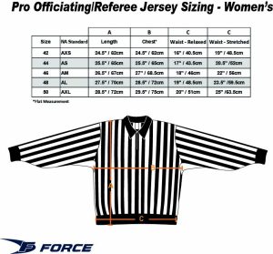 Force PRO Officiating Jersey - Women's | Force Sports