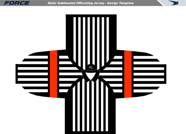 Force NL Pro Sublimated Officiating Jersey - Image 8