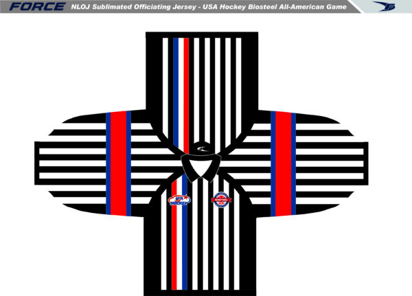 Force NL Pro Sublimated Officiating Jersey - Image 5