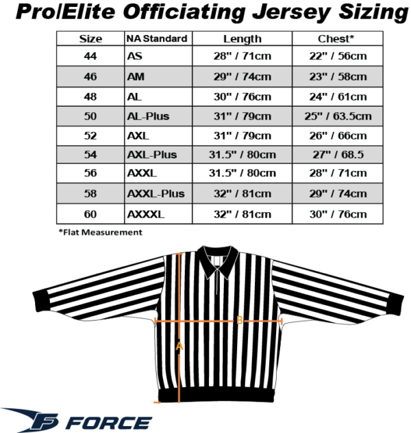 Force Breast Cancer Awareness Pro Sublimated Officiating Jersey (BCA) - Image 4